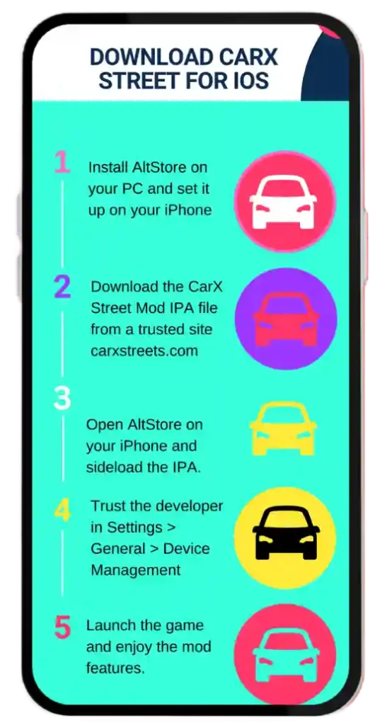 Carx Street MOD APK For iOS unlimited money