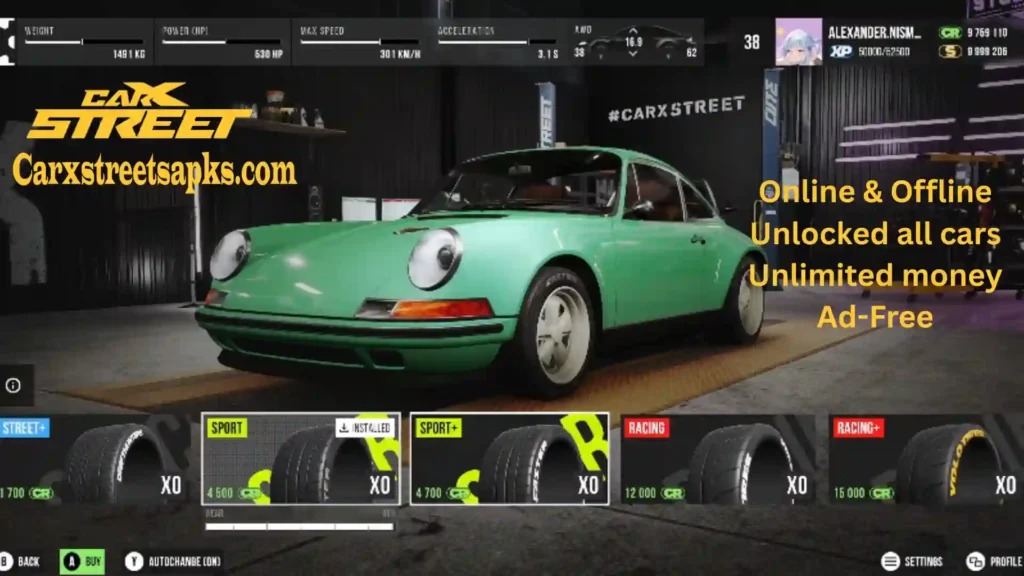 CarX Street vs Car Parking Multiplayer unlocked all cars