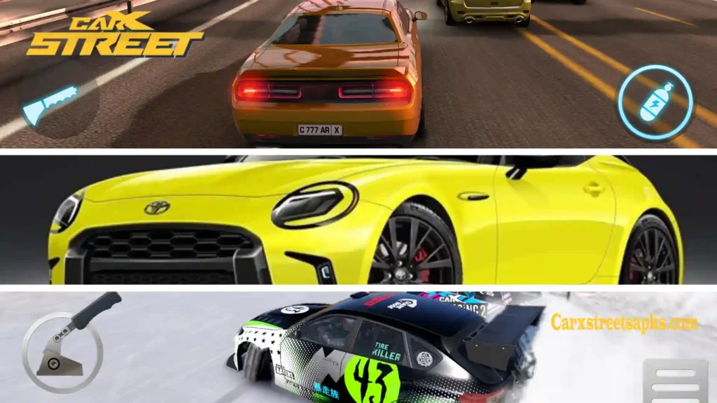 CarX Street MOD APK vs CarX Highway Racing unlimited money